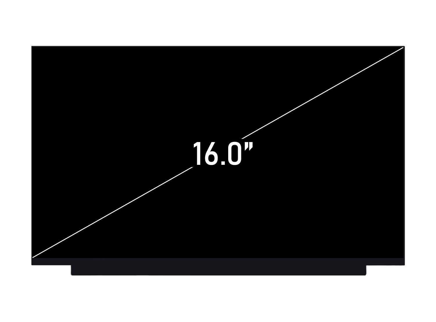 Dell 2W1N2 02W1N2 16.0" Laptop Screen