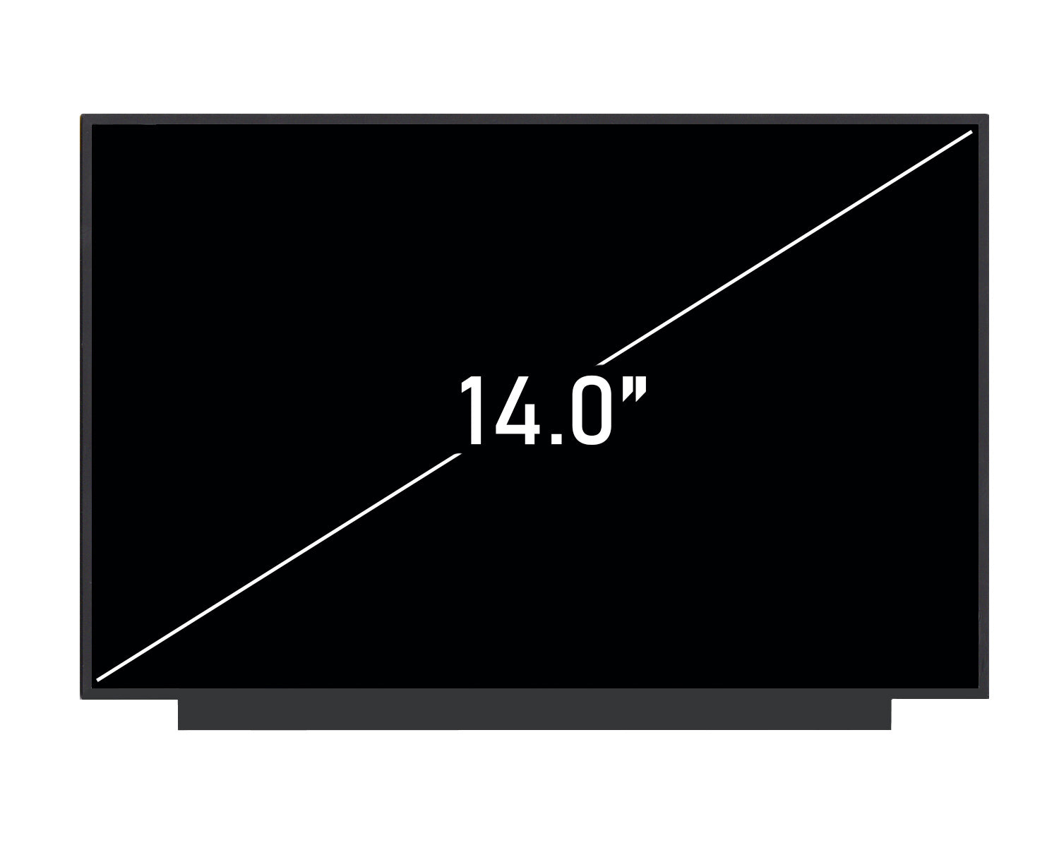 BOE-Hydis NE140QDM-NZA 14.0" Laptop Screen