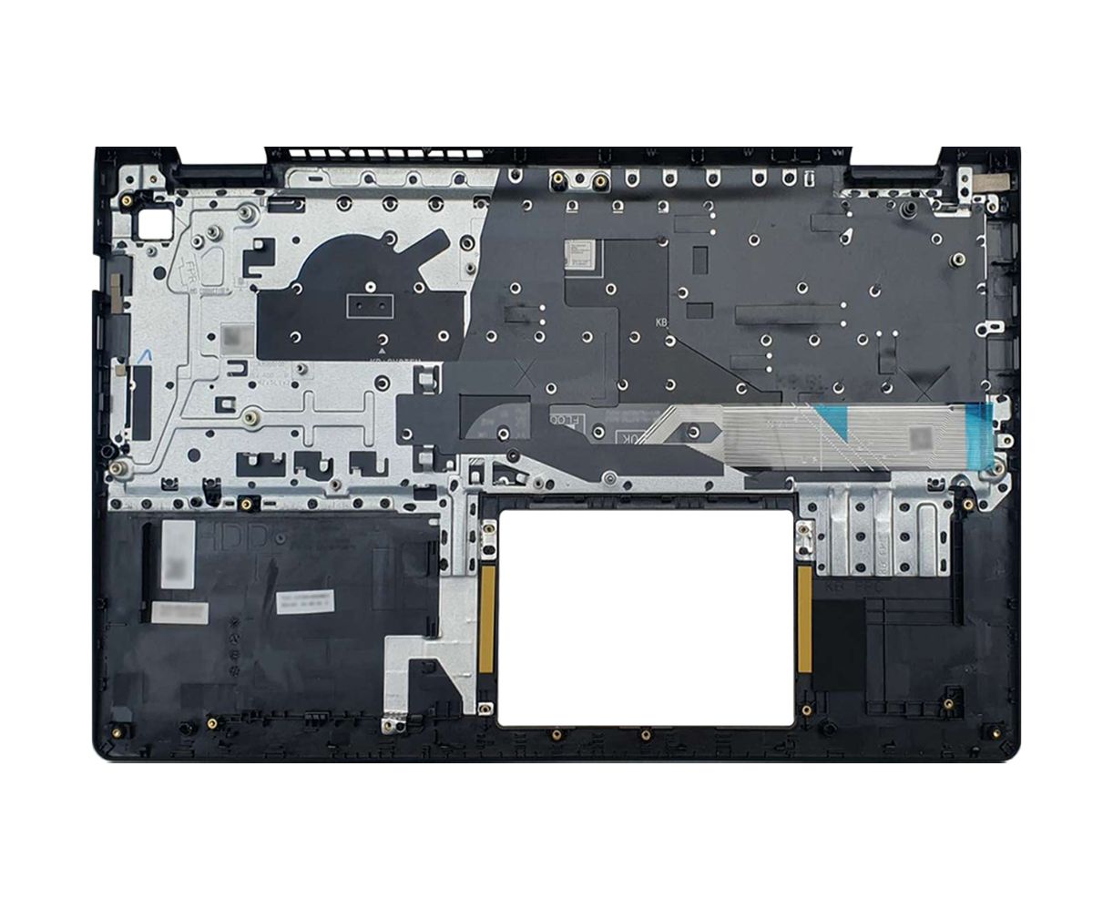 Dell Vostro 15 3510 Black Palmrest Replacement Keyboard UK Layout,Non-Backlit
