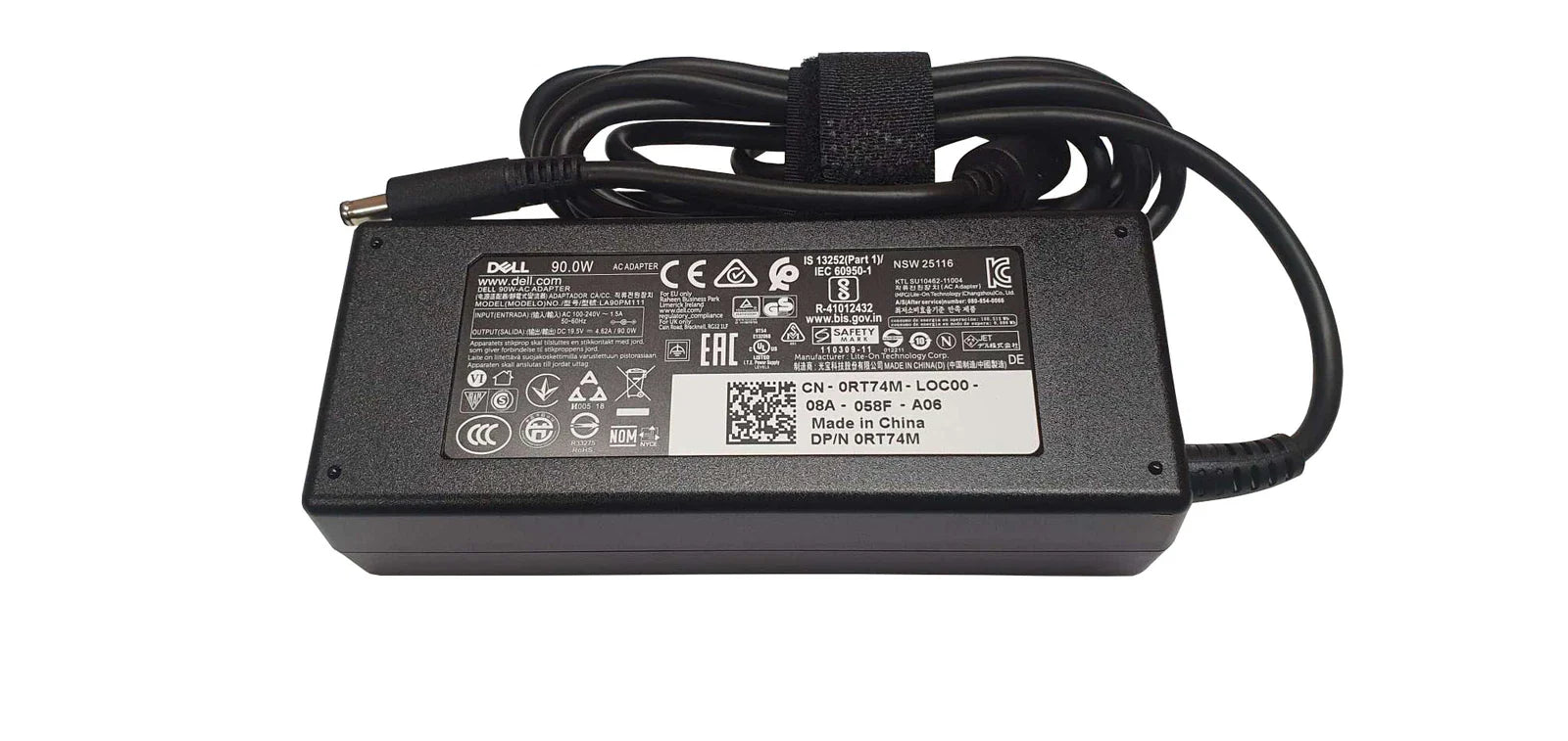 Dell 19.5V 4.62A 90W Laptop Adapter 4.5mm x 3.0mm Pin Size