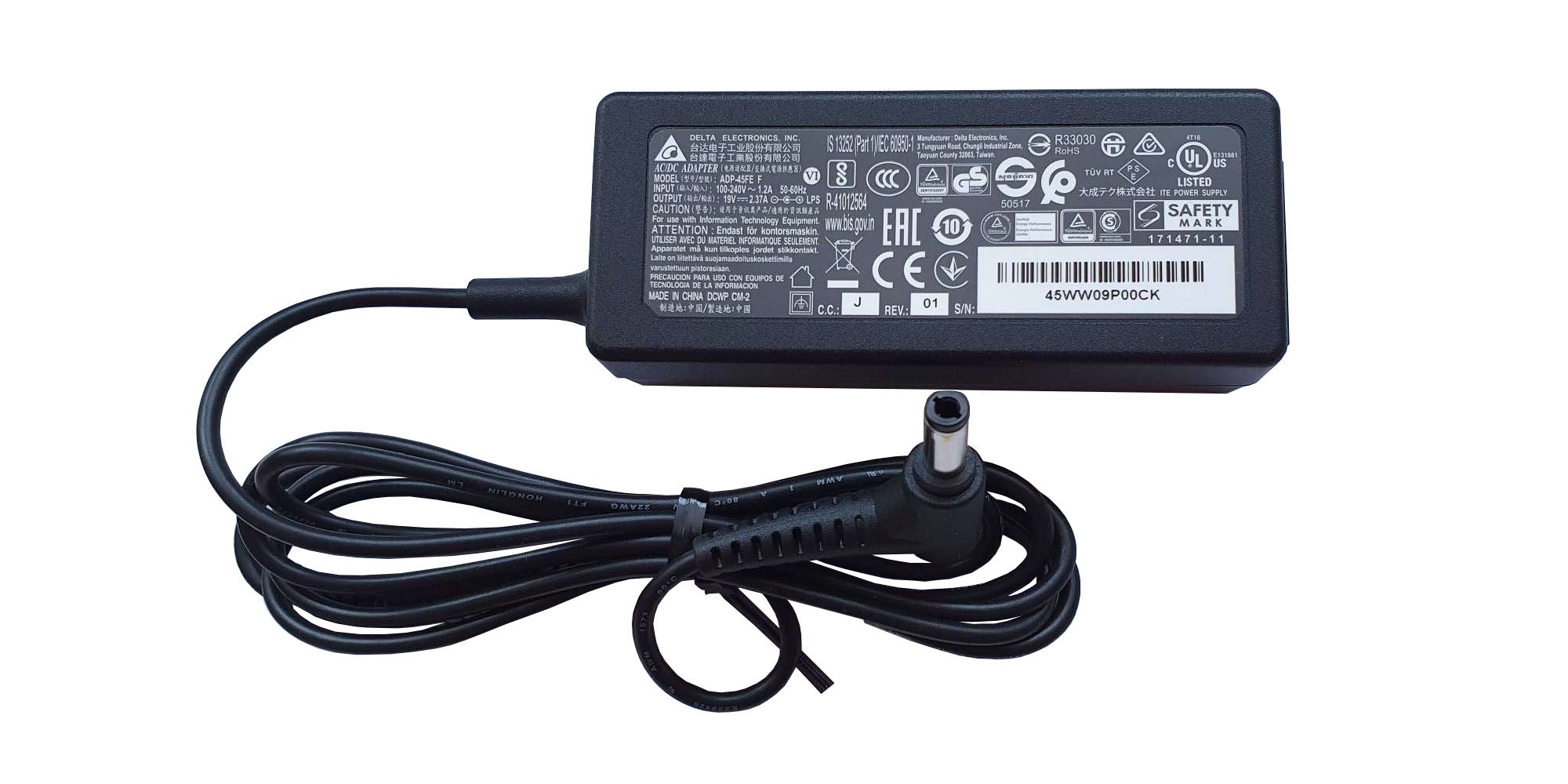 Delta For Asus X44H 45W Laptop Adapter