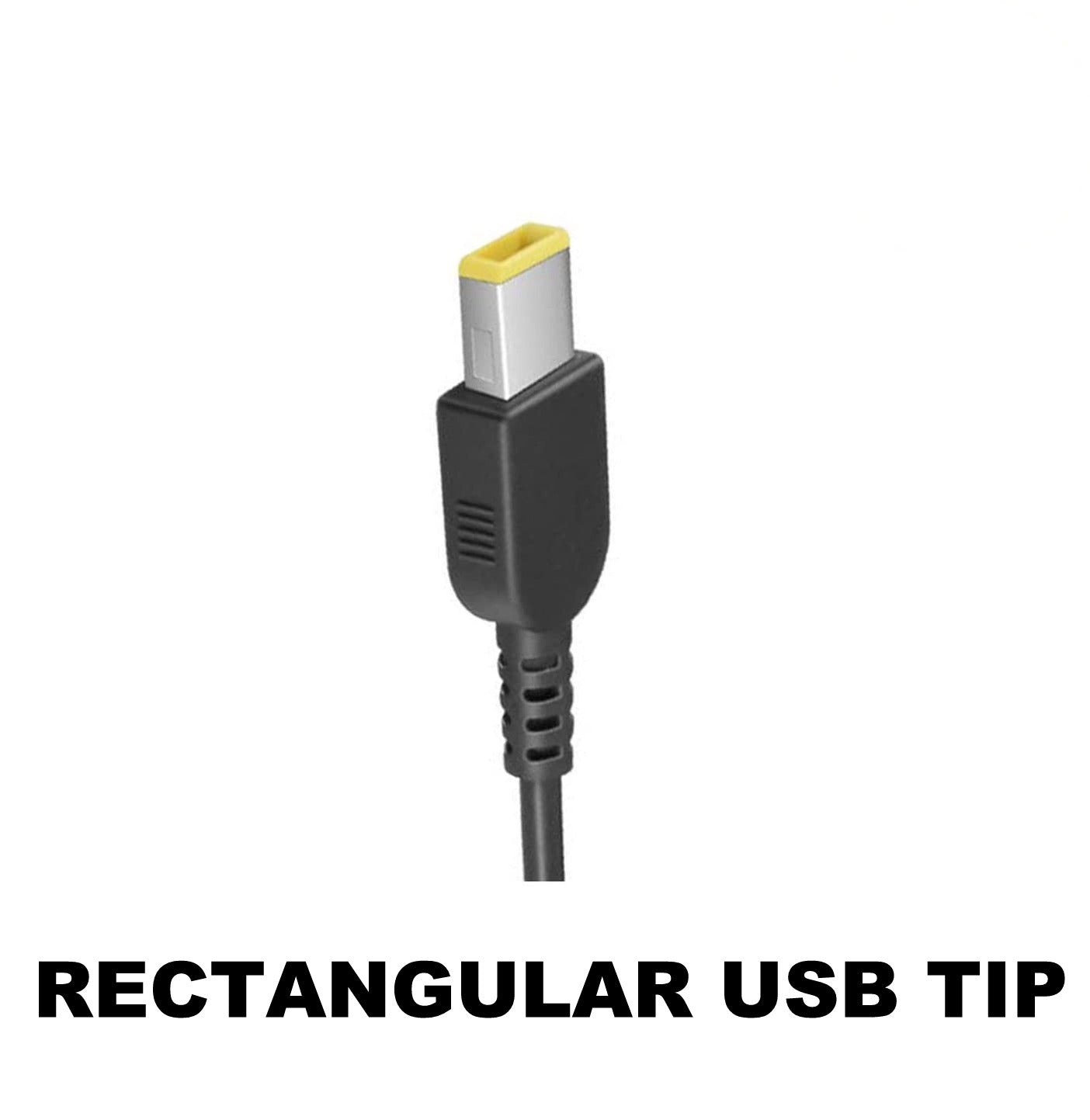 Delta 20V 3.25A 65W Rectangular USB Type Laptop Adapter