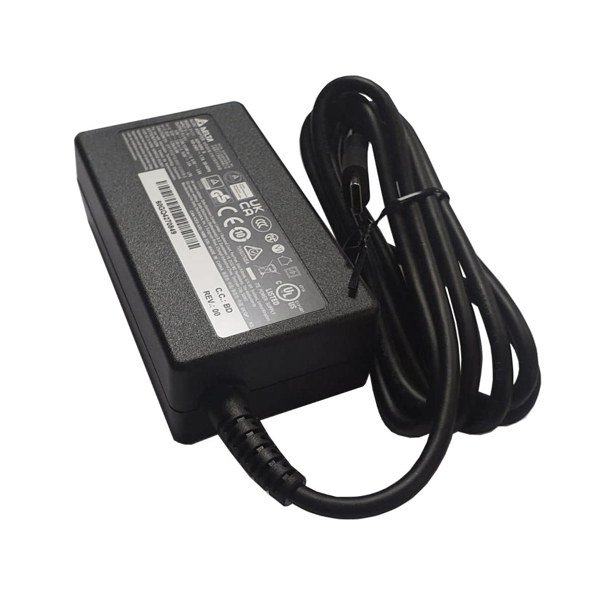 Delta For Lenovo SA10M42735 65W USB Type-C Laptop Adapter