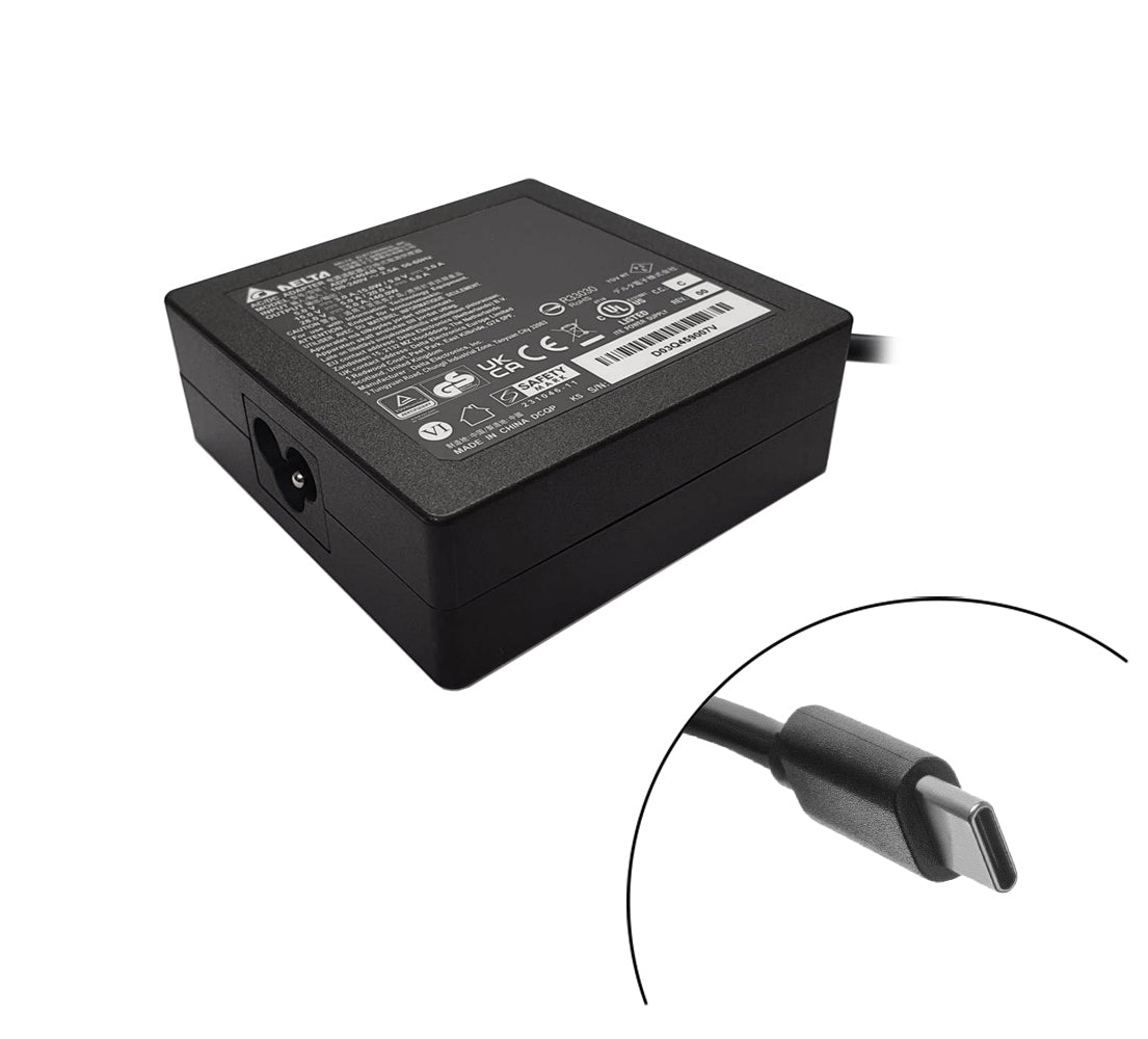 High-power 140W Delta USB-C charger for HP TPN-DA01 featuring 28V 5A output