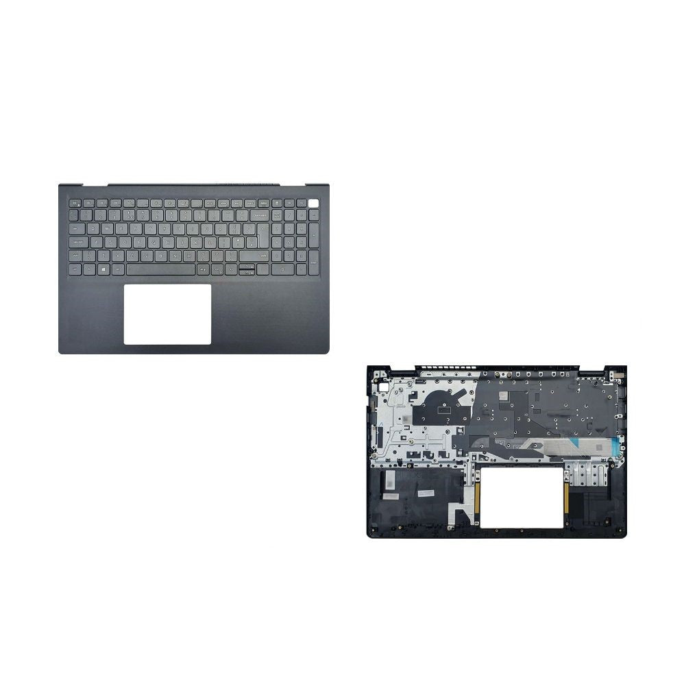 Dell Vostro 15 3520 Black Palmrest Replacement Keyboard UK Layout,Non-Backlit