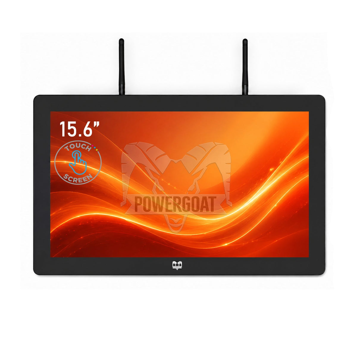 Bestview YT156PC 15.6 inch touchscreen all-in-one PC angled view
