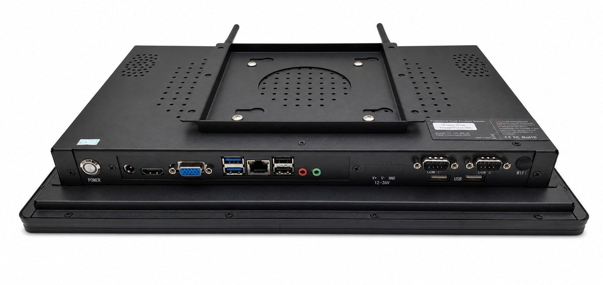 Bestview YT156PC 15.6 inch touchscreen all-in-one PC rear view