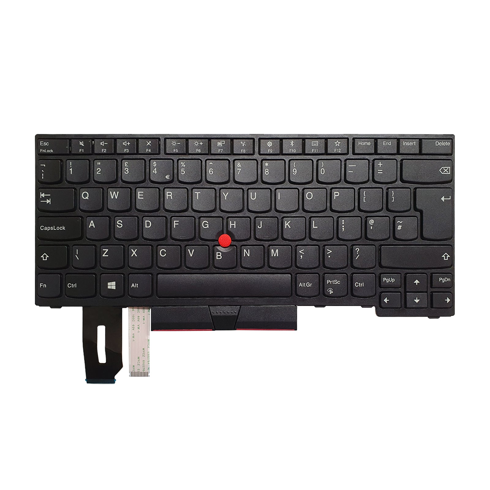 Lenovo ThinkPad E480 non-backlit keyboard replacement