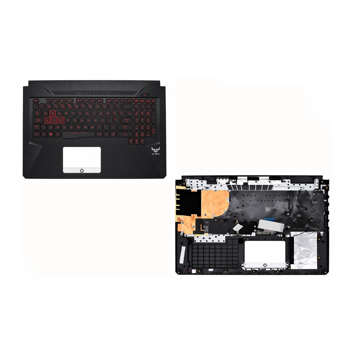 Asus 90NR00Z2 keyboard palmrest black extra view