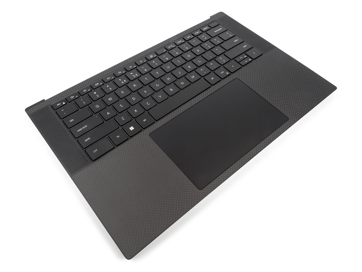 Dell 515YY 0515YY keyboard palmrest black detail view