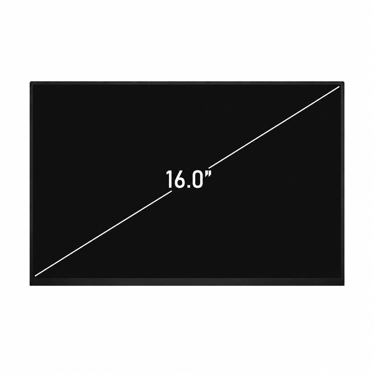BOE NE160QDM-NZK 16.0 inch laptop panel connector view