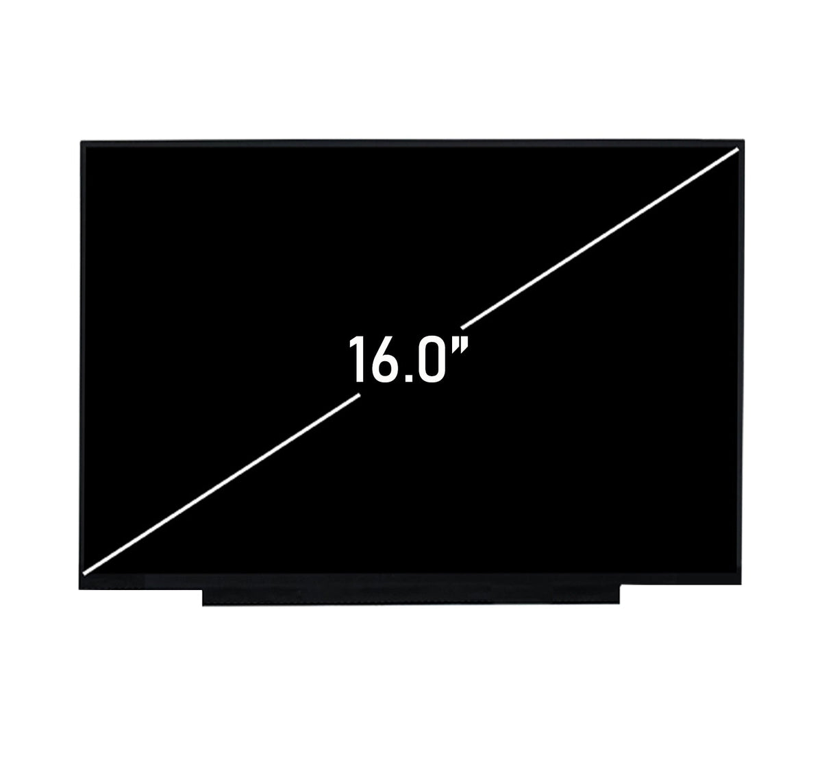 AU Optronics B160UAX01.0 16.0 inch touchscreen laptop panel connector view