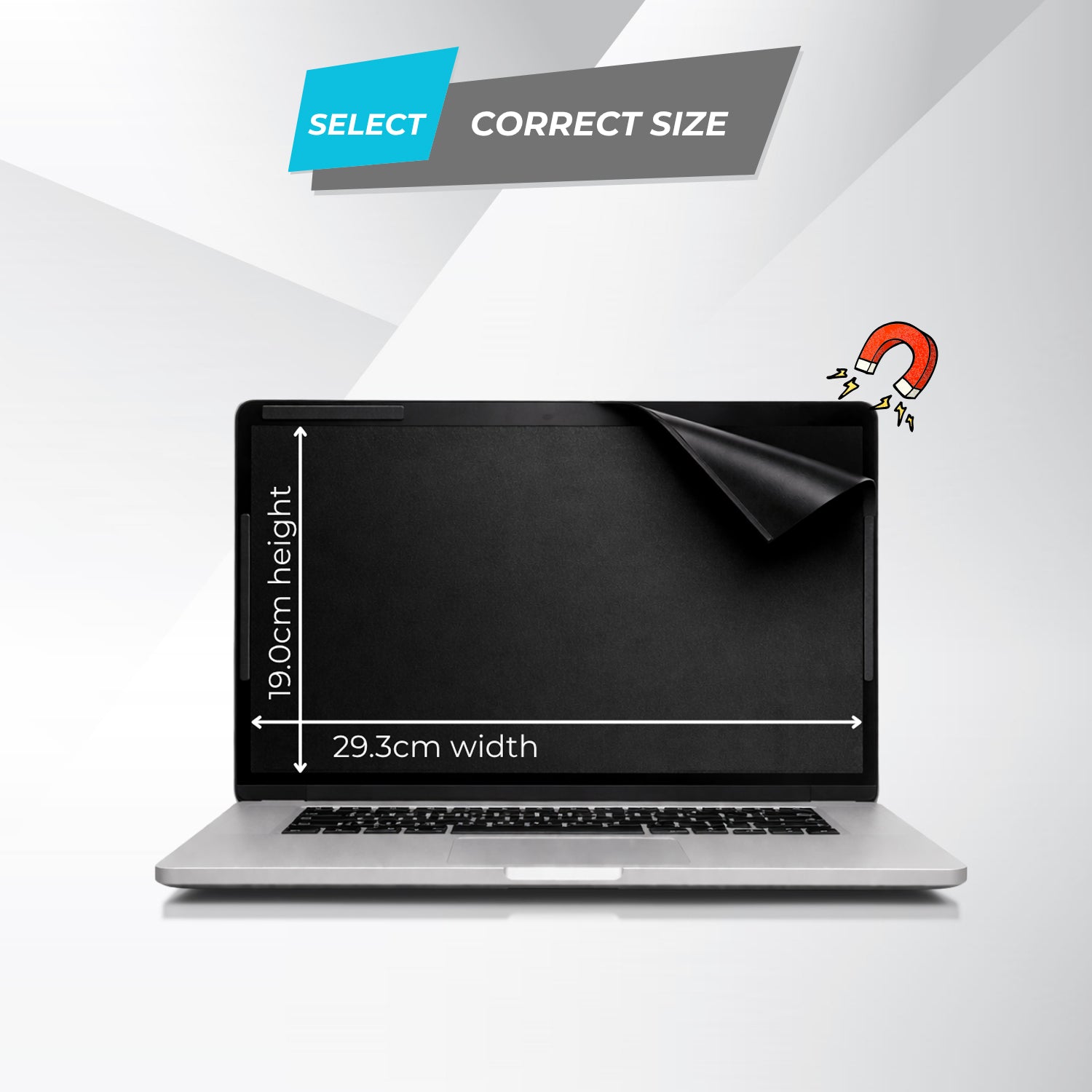 13.3" Magnetic Privacy Screen Filter 16:10