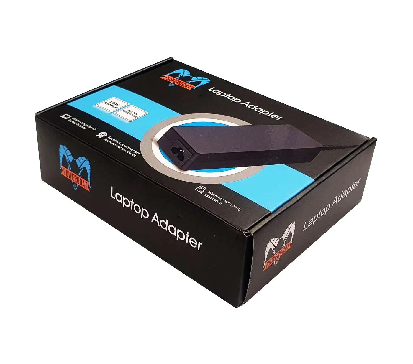 Powergoat 19V 2.37A 45W Laptop Adapter 4.0mm x 1.2mm / 1.35mm Pin Size