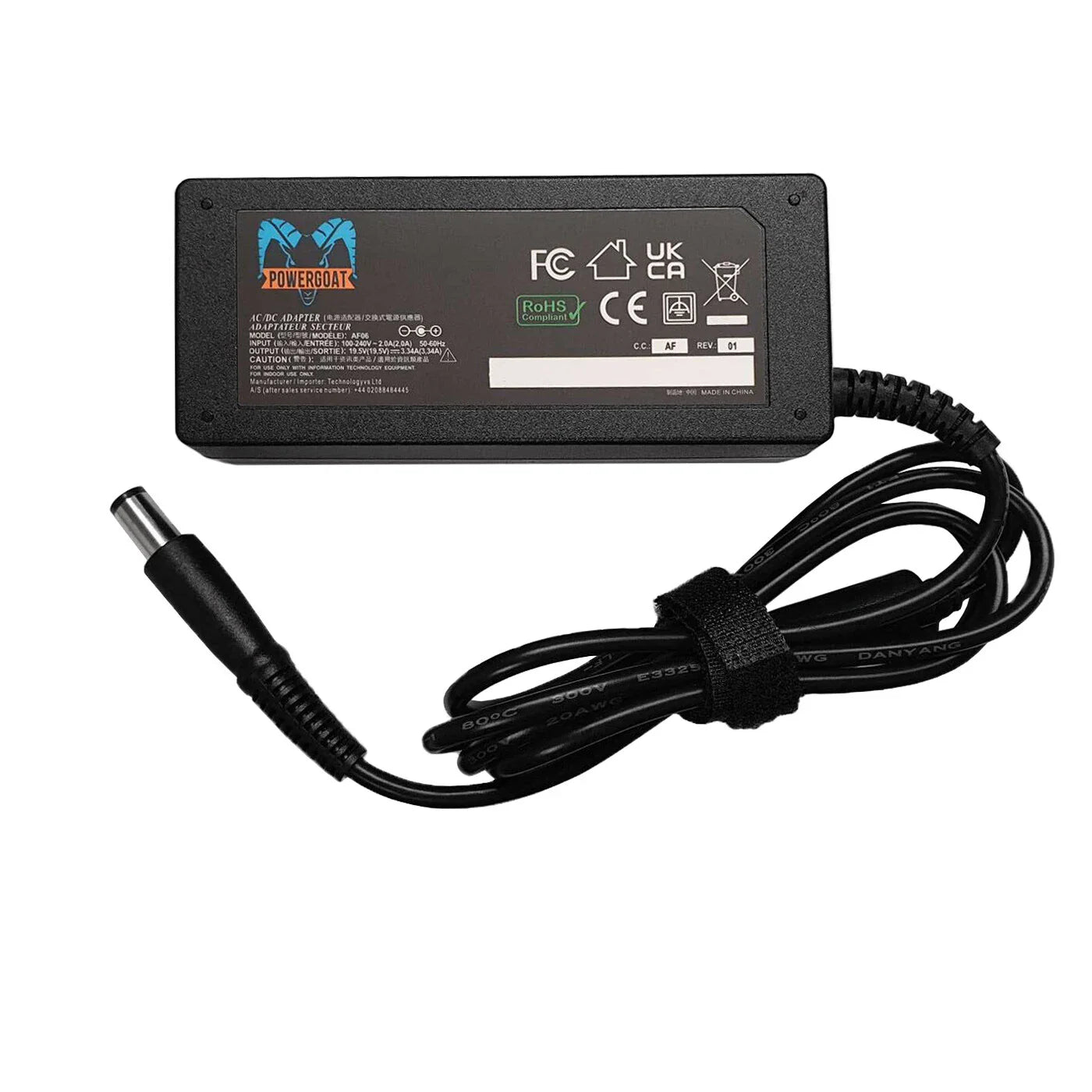 Powergoat For Dell YR886 0YR886 65W Laptop Adapter