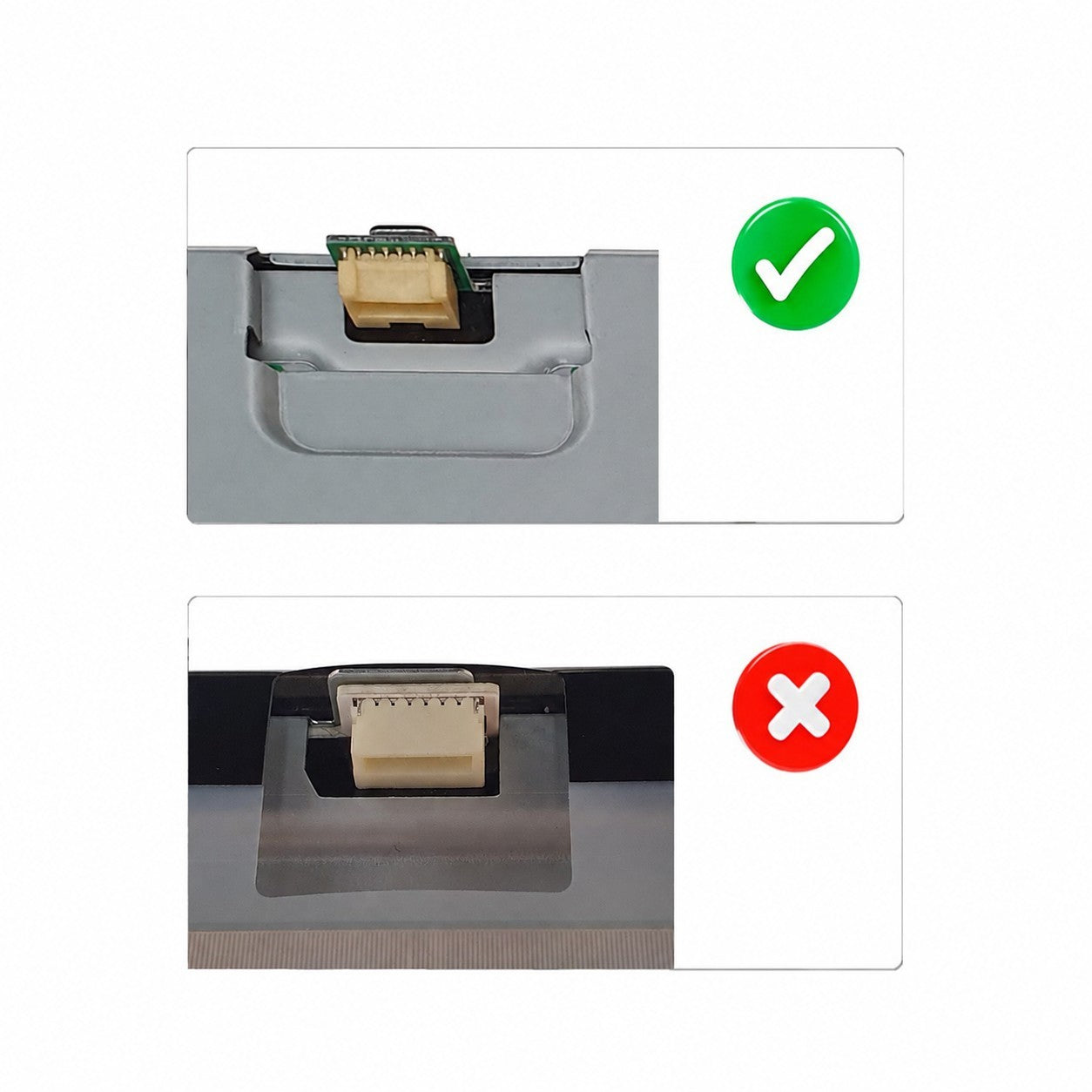 LG Display LM238WF8-SSL1 23.8 inch AIO panel connector view