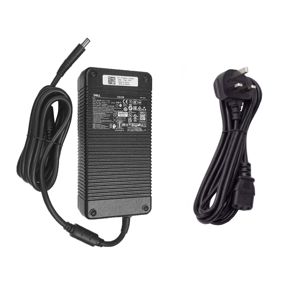 Dell Alienware Area 51M R1 330W Power Adapter Charger 19.5V 16.92A for Dell Laptops