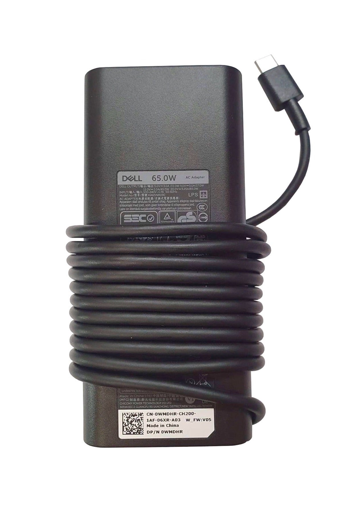 Dell HA130PM170 130W USB Type-C Laptop Adapter