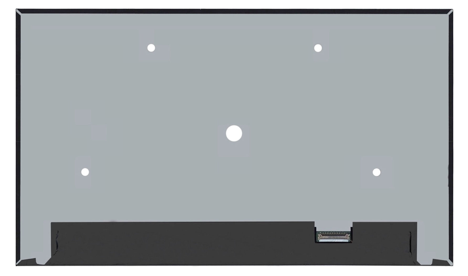AUO B133ZAN02.B 13.3-inch laptop display panel showing a 4K UHD (3840×2160) resolution with an IPS/AHVA wide-viewing-angle screen, slim rectangular design, matte/glossy surface, and a 40-pin eDP connector on the back, suitable for high-resolution ultrabooks.