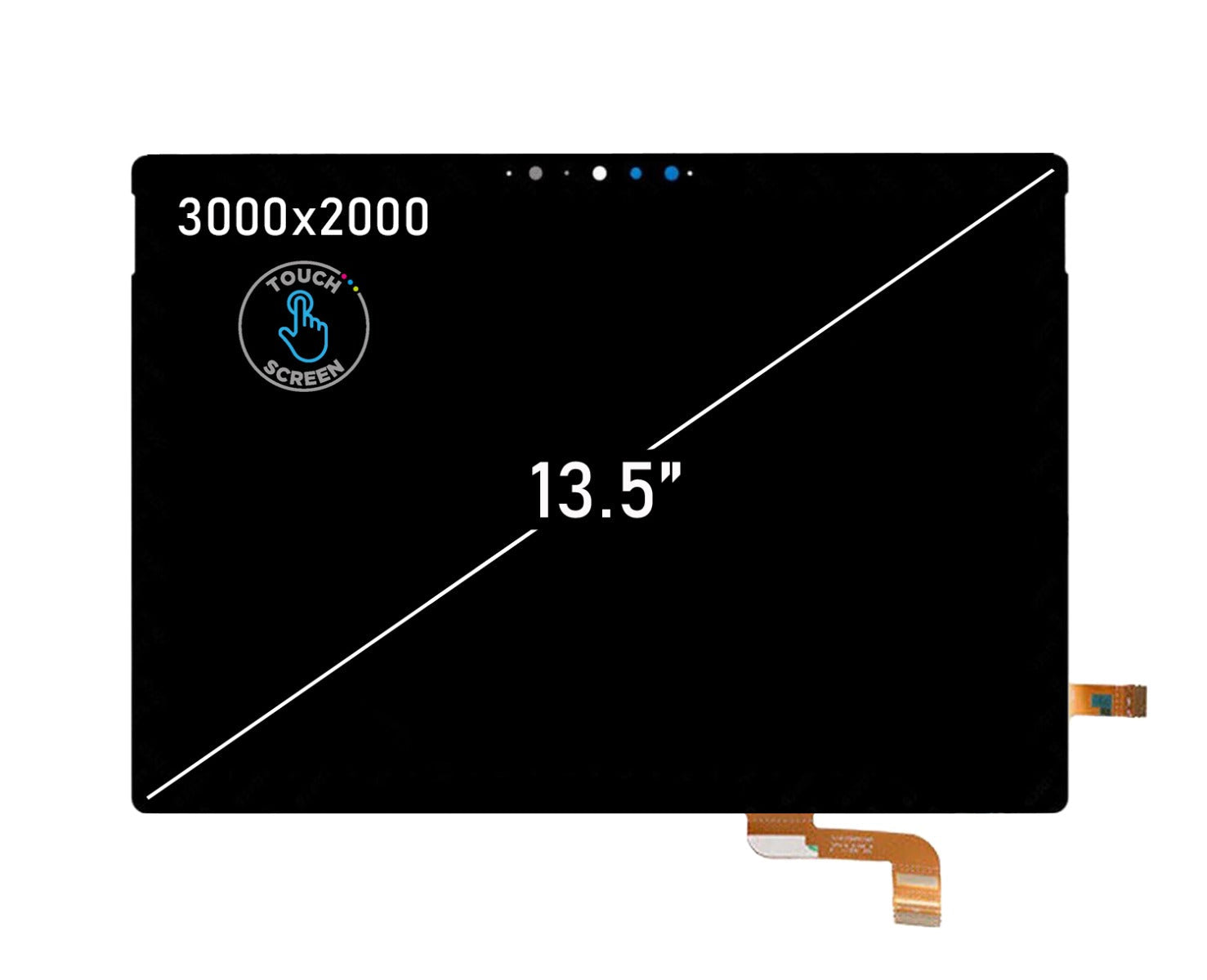 Microsoft Surface Book 3 1909 13.5" Touchscreen Assembly