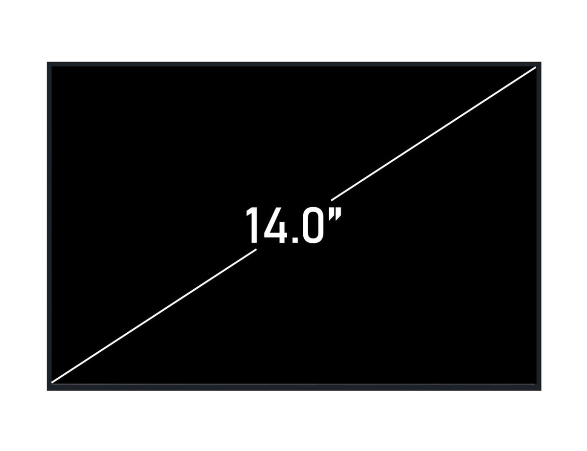 BOE-Hydis 14.0 inch 120Hz laptop panel angled view