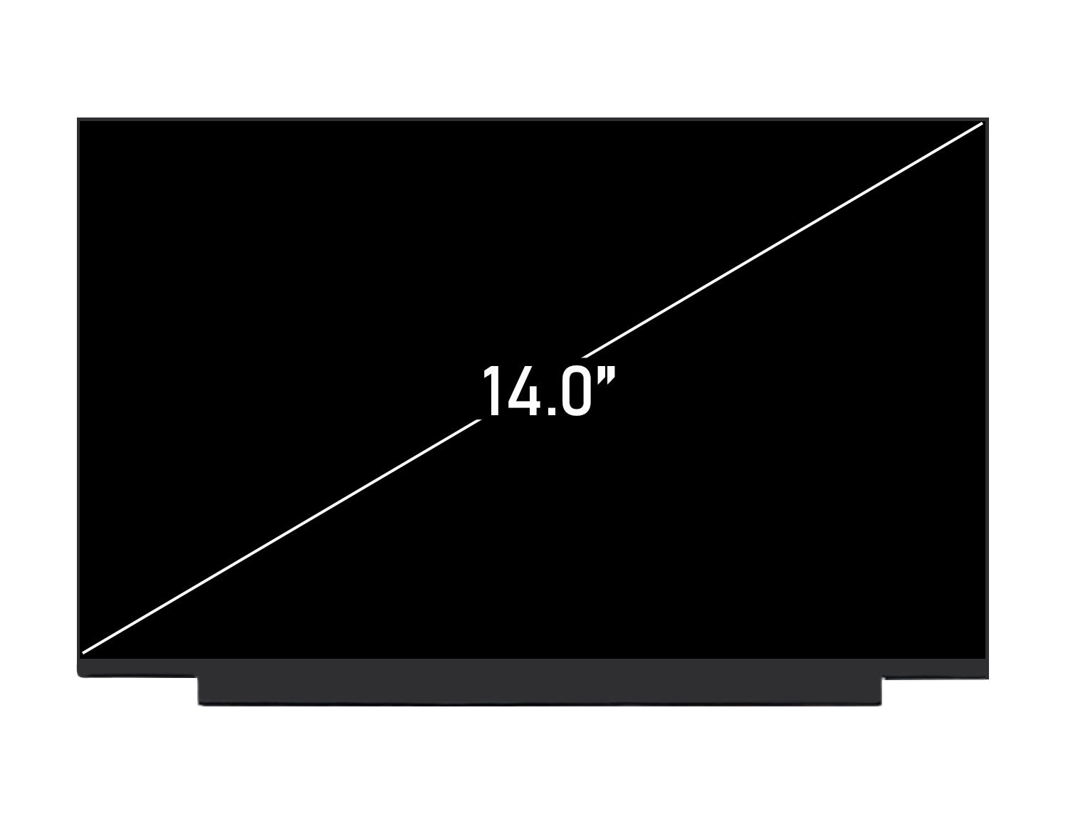 BOE-Hydis NE140WUM-A13 V18.0 14.0" Laptop 144Hz Screen