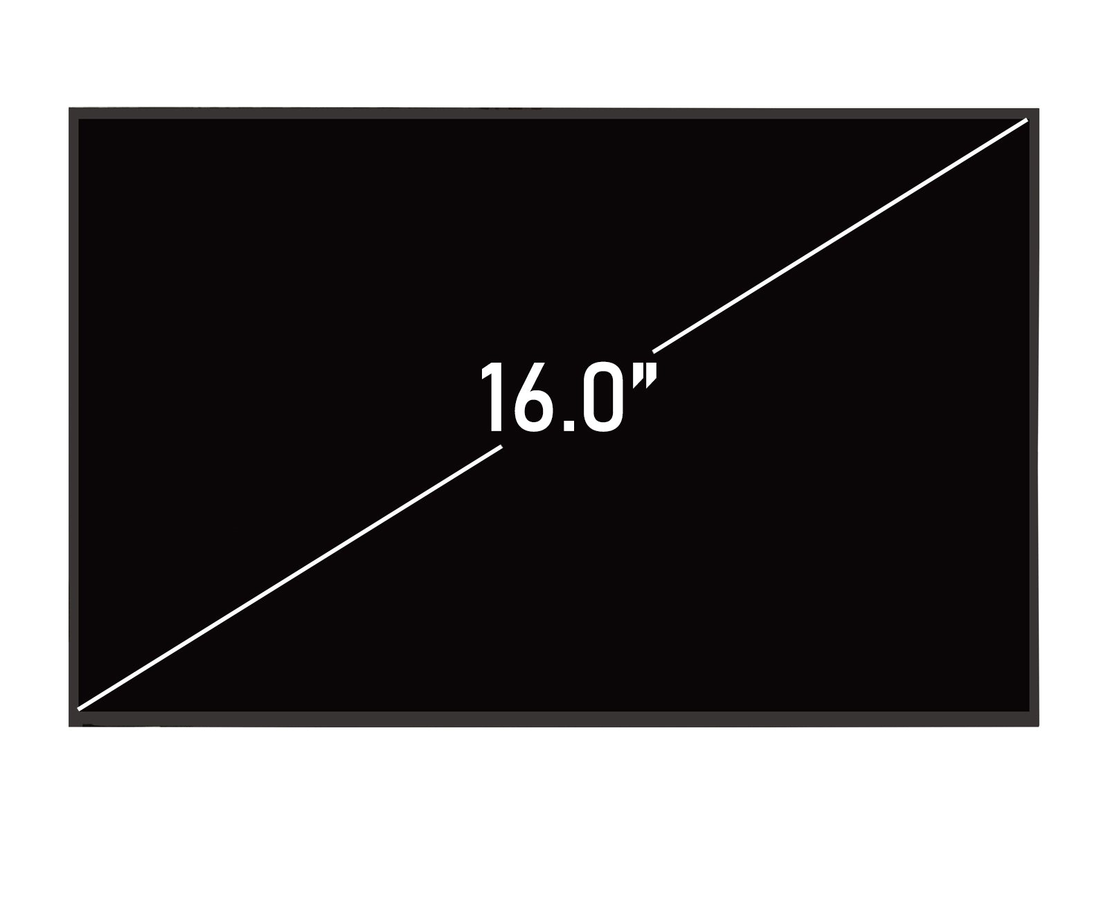 New B160UAN05.B 16.0 inch laptop screen