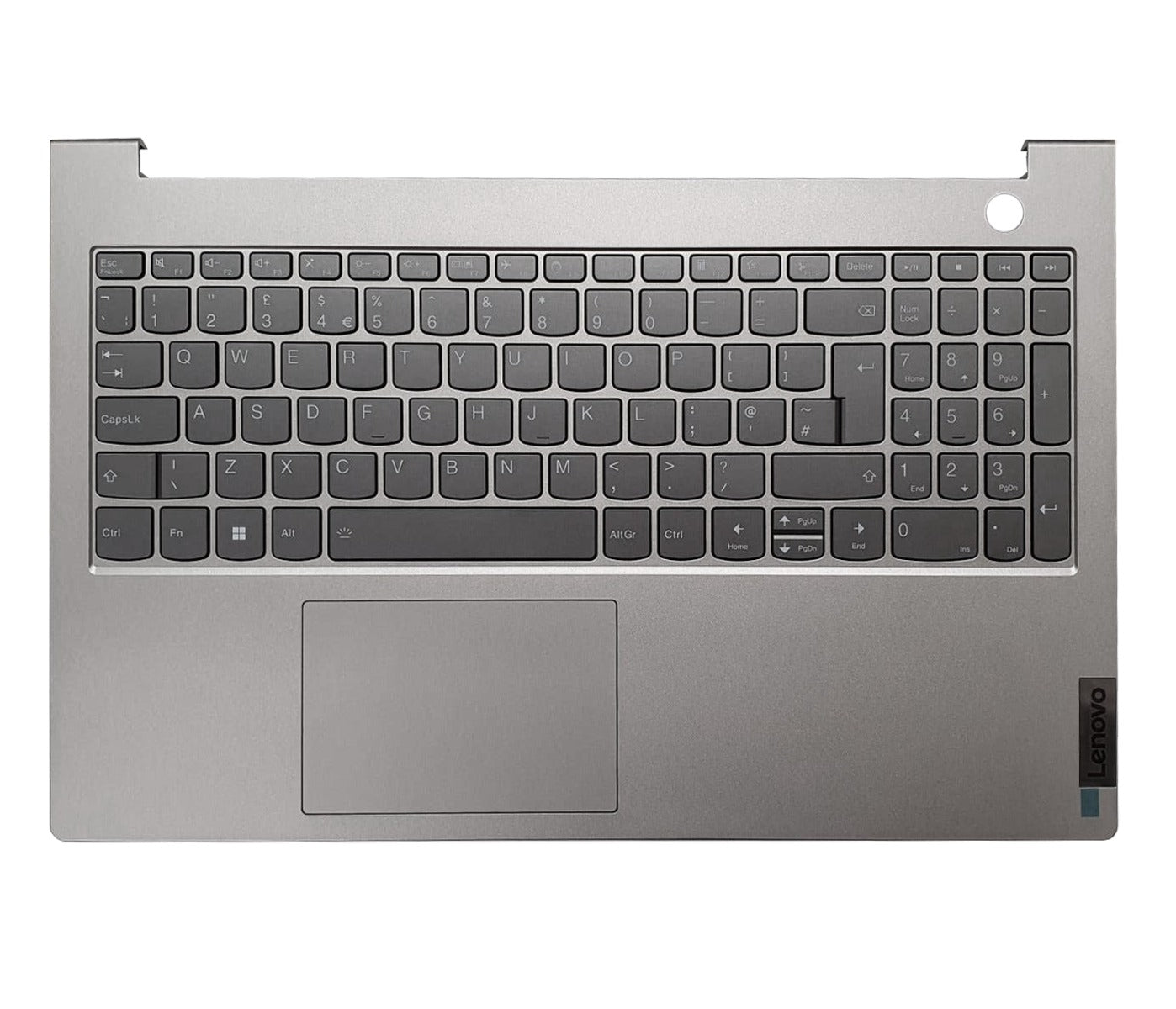 Replacement palmrest with keyboard and trackpad for Lenovo G3 ITL ARE UK layout