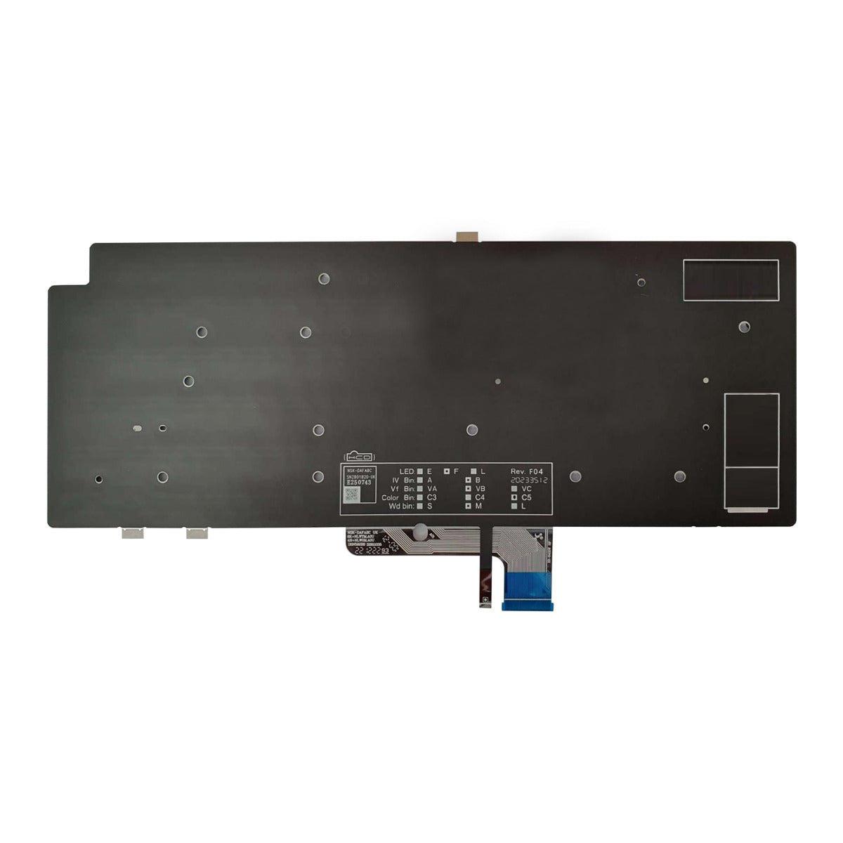 Dell Latitude 7440 Backlit Keyboard Replacement UK Layout