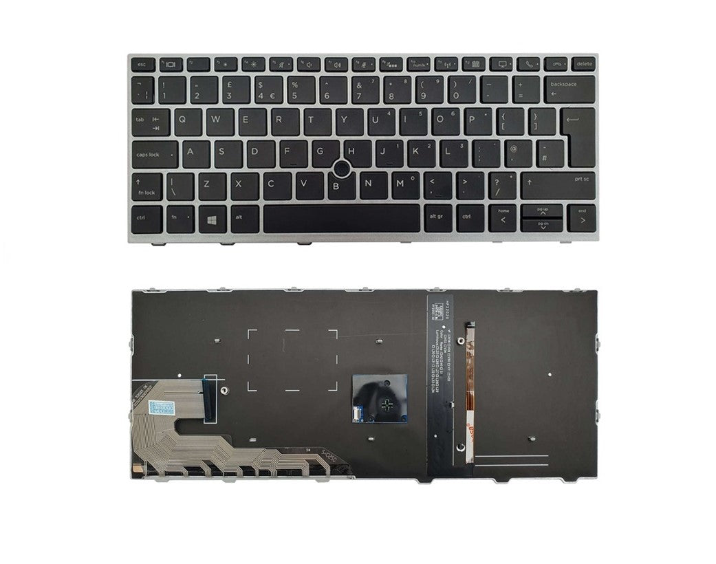 HP EliteBook 830 G6 UK Backlit Keyboard + Trackpoint