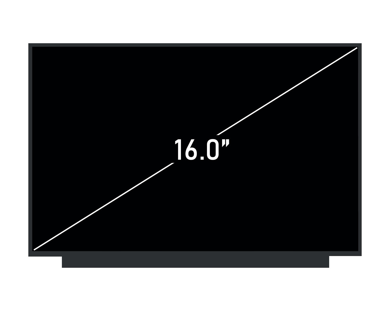 AU Optronics B160QAN02.6 HW0A 16.0" Laptop Screen