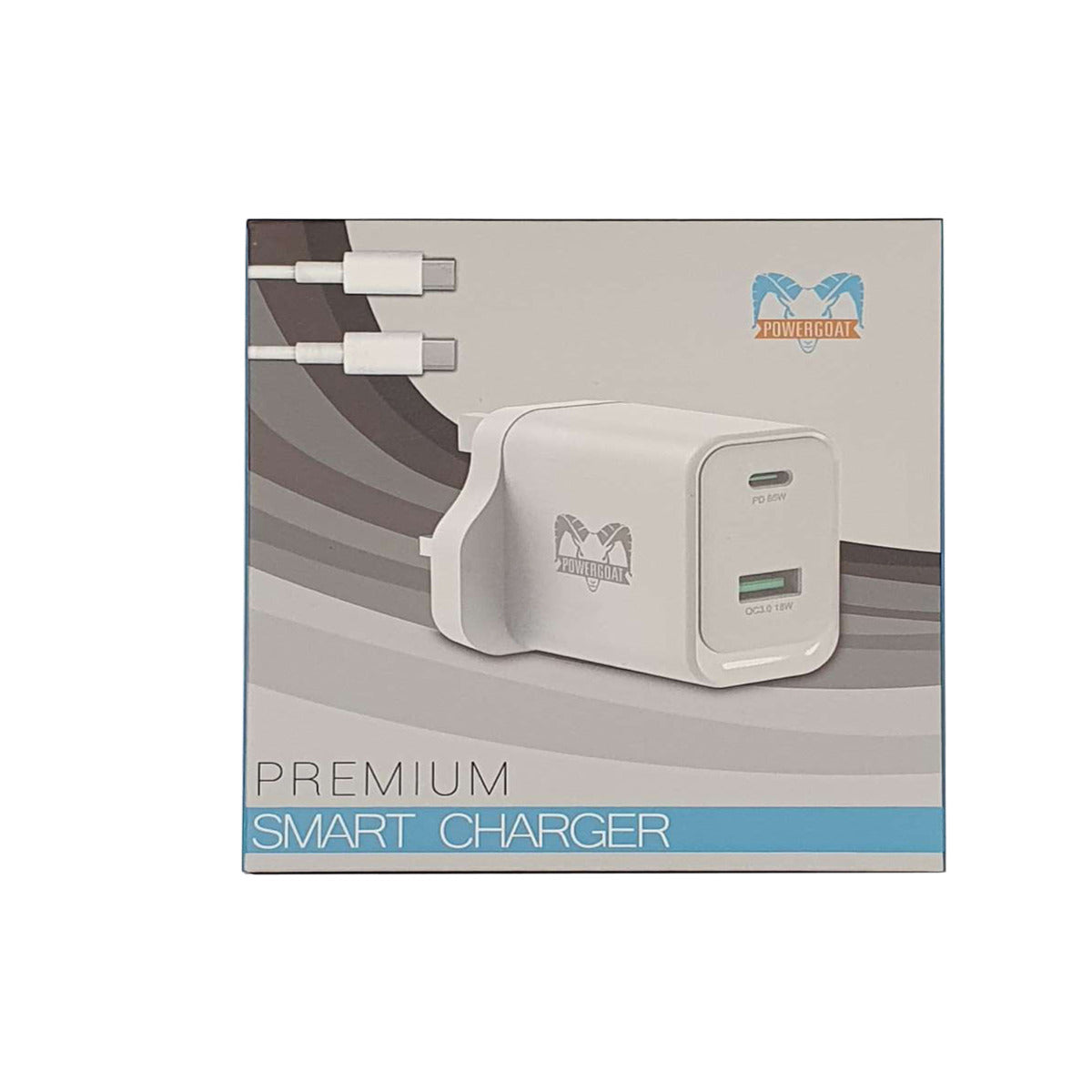 Powergoat For HP Pavilion X2 10-N054SA 65W USB Type-C GaN Laptop Wall Adapter