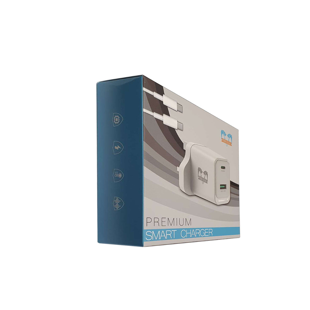 Powergoat For HP Elitebook X360 735 65W USB Type-C GaN Laptop Wall Adapter