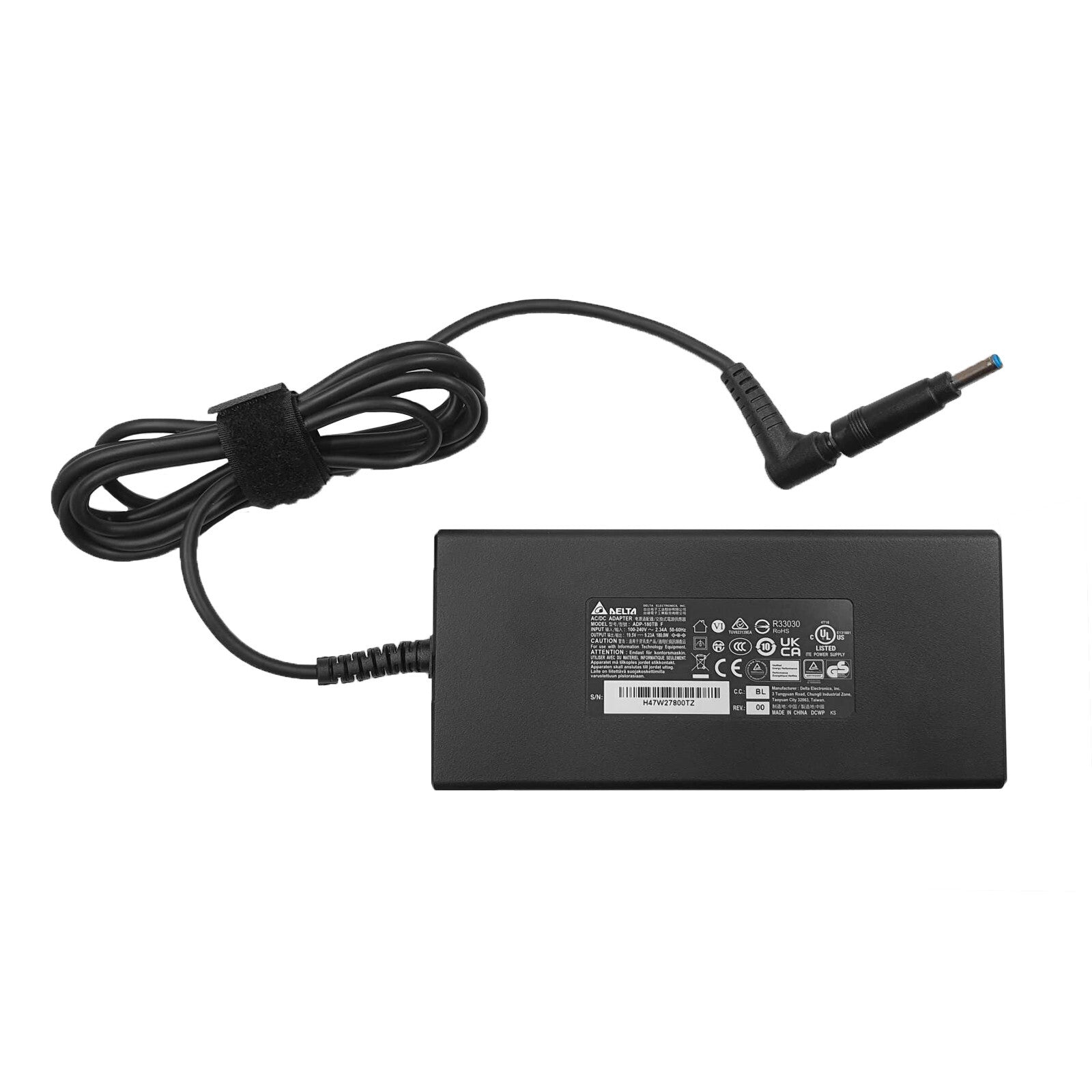 Delta 80W 19.5V 9.23A Laptop Charger with 4.5mm x 3.0mm Pin Connector – High Efficiency Replacement Power Adapter for Compatible Laptops