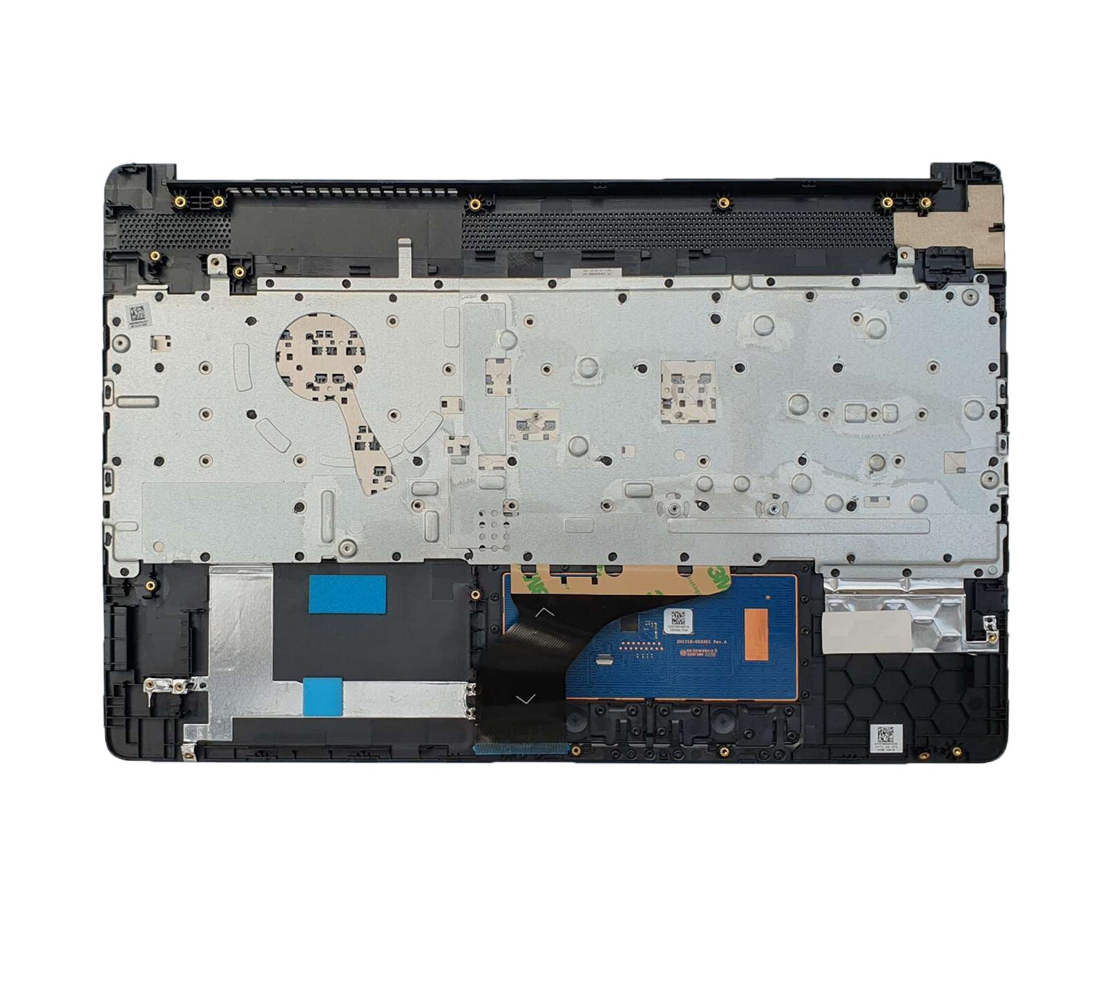 HP 15-DW2003UR Black Keyboard Palmrest Replacement UK Layout Top Cover with Touchpad