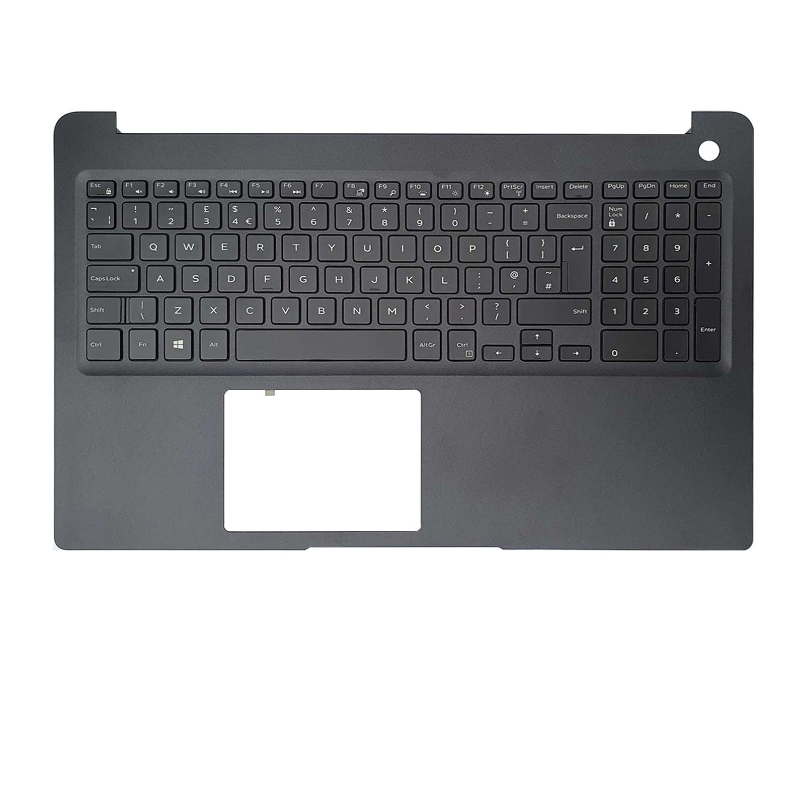 Dell Latitude E3500 3500 palmrest upper case replacement Black UK Format