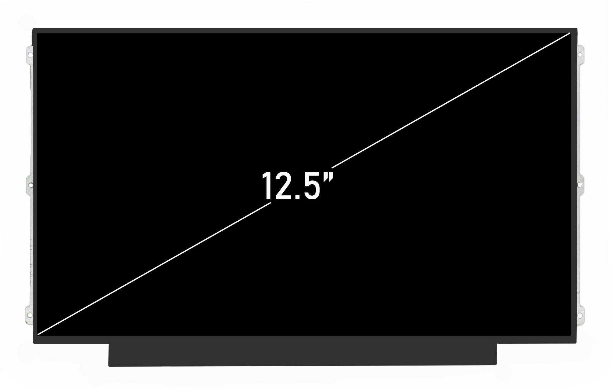 Dell Latitude 7250 12.5" Laptop Screen Side Brackets