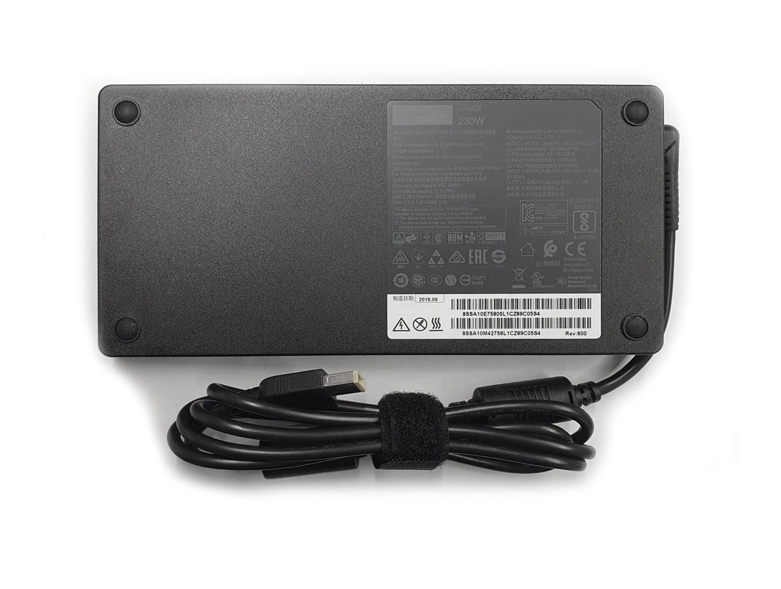 Lenovo Legion 7-15IMH05 81YT Laptop Adapter 230W Rectangular Tip