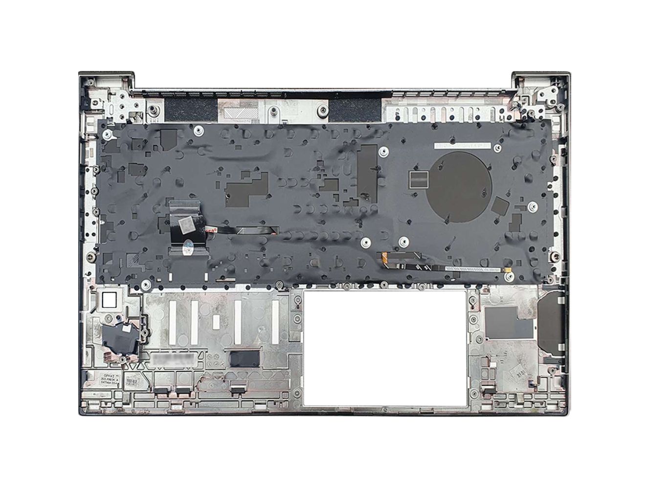 HP 850 G7 EliteBook Silver Palmrest Assembly with Backlit Keyboard