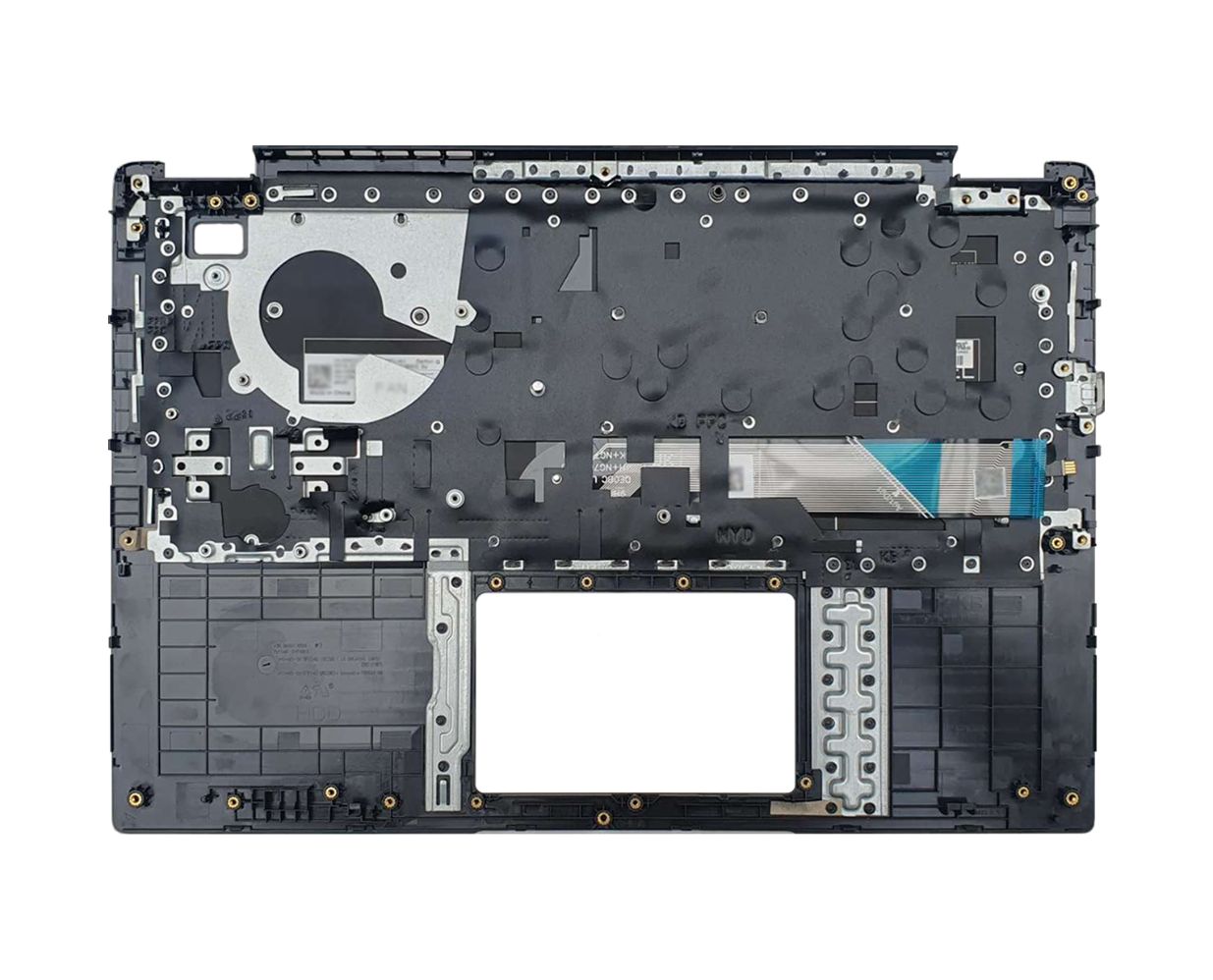Dell Latitude 14 3410 Palmrest Replacement Backlit Keyboard Grey UK Layout