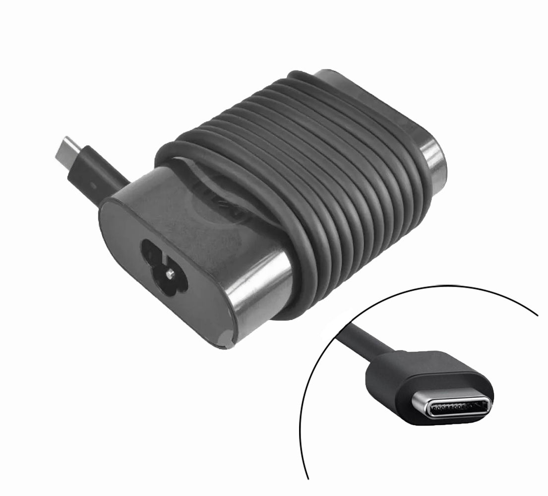 Genuine Dell Venue 10 5056 USB-C Charger 45W AC Power Adapter