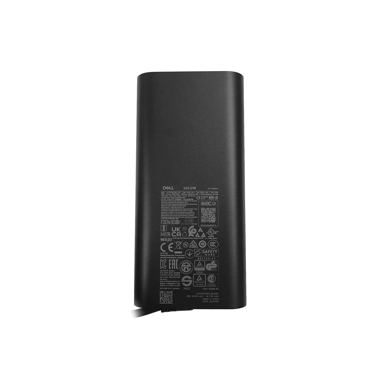 Dell Latitude 5340 165W USB-C Charger Original Type-C Power Adapter
