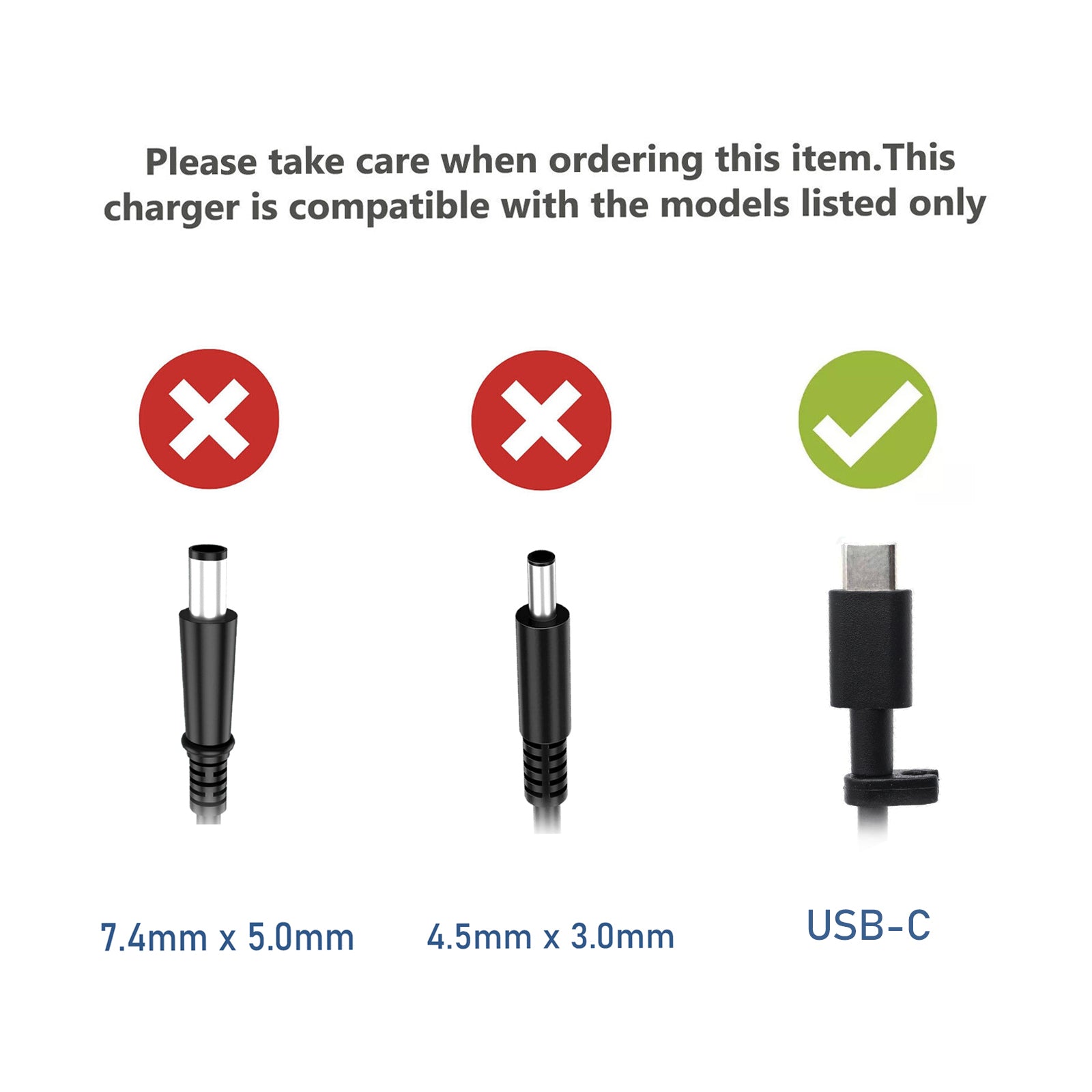 Dell 28V 5.893A 165W USB Type-C Laptop Adapter