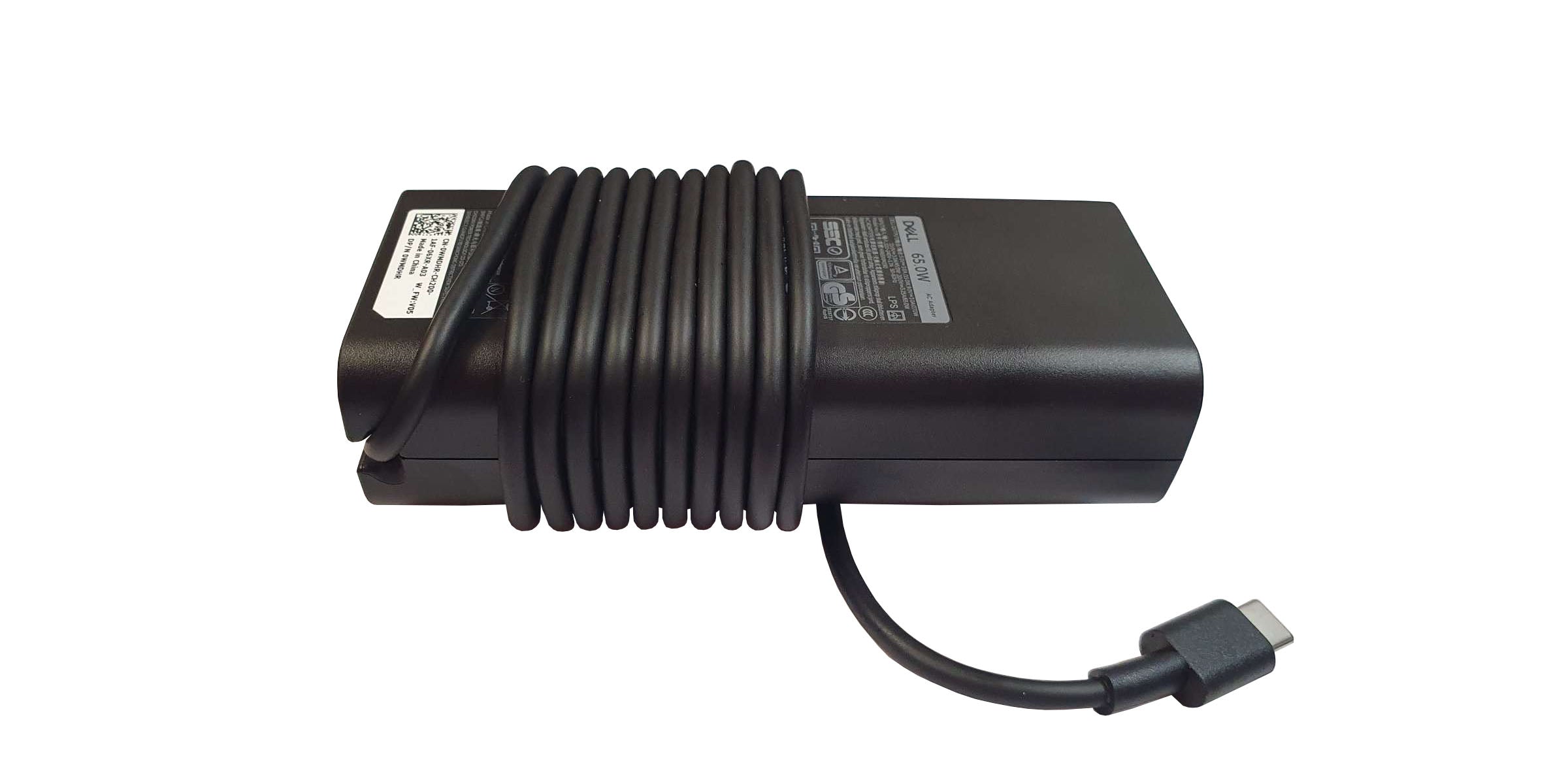Dell P82G001 65W USB Type-C Block Shape Adapter Genuine Laptop Charger