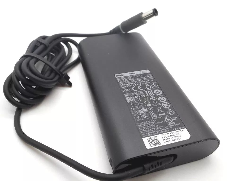 Dell 19.5V 4.62A 90W Laptop Adapter Curve Shape 7.4mm x 5.0mm Pin Size