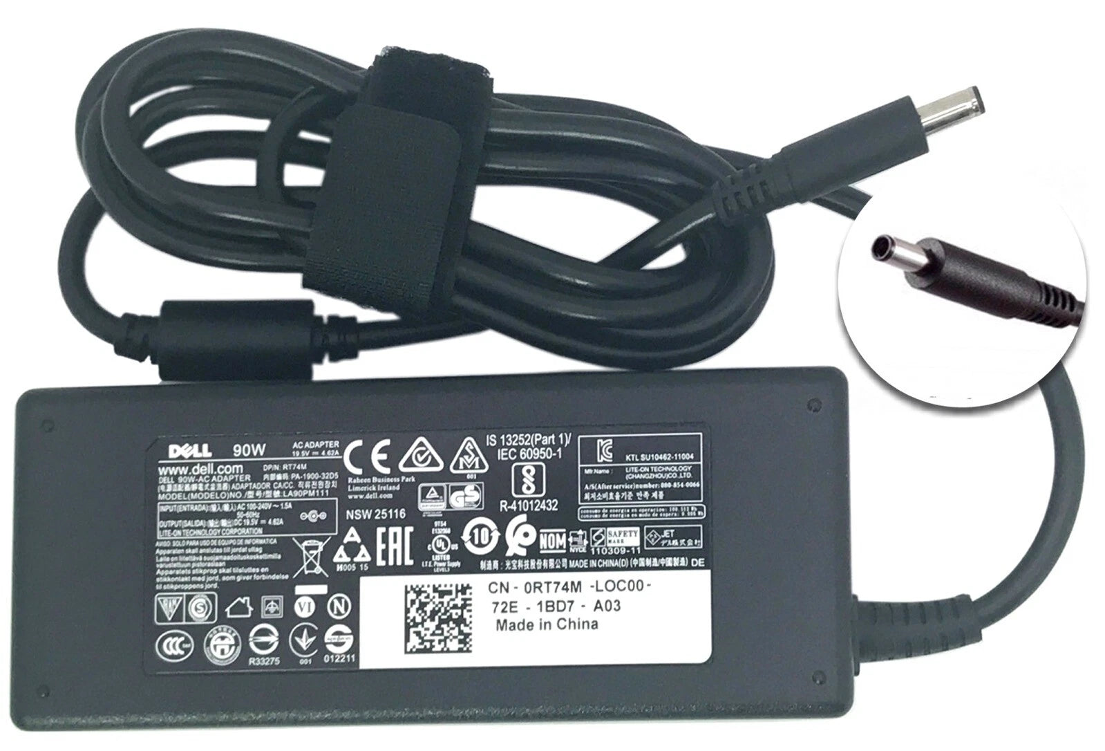 Dell Inspiron 5410 90W Laptop Adapter