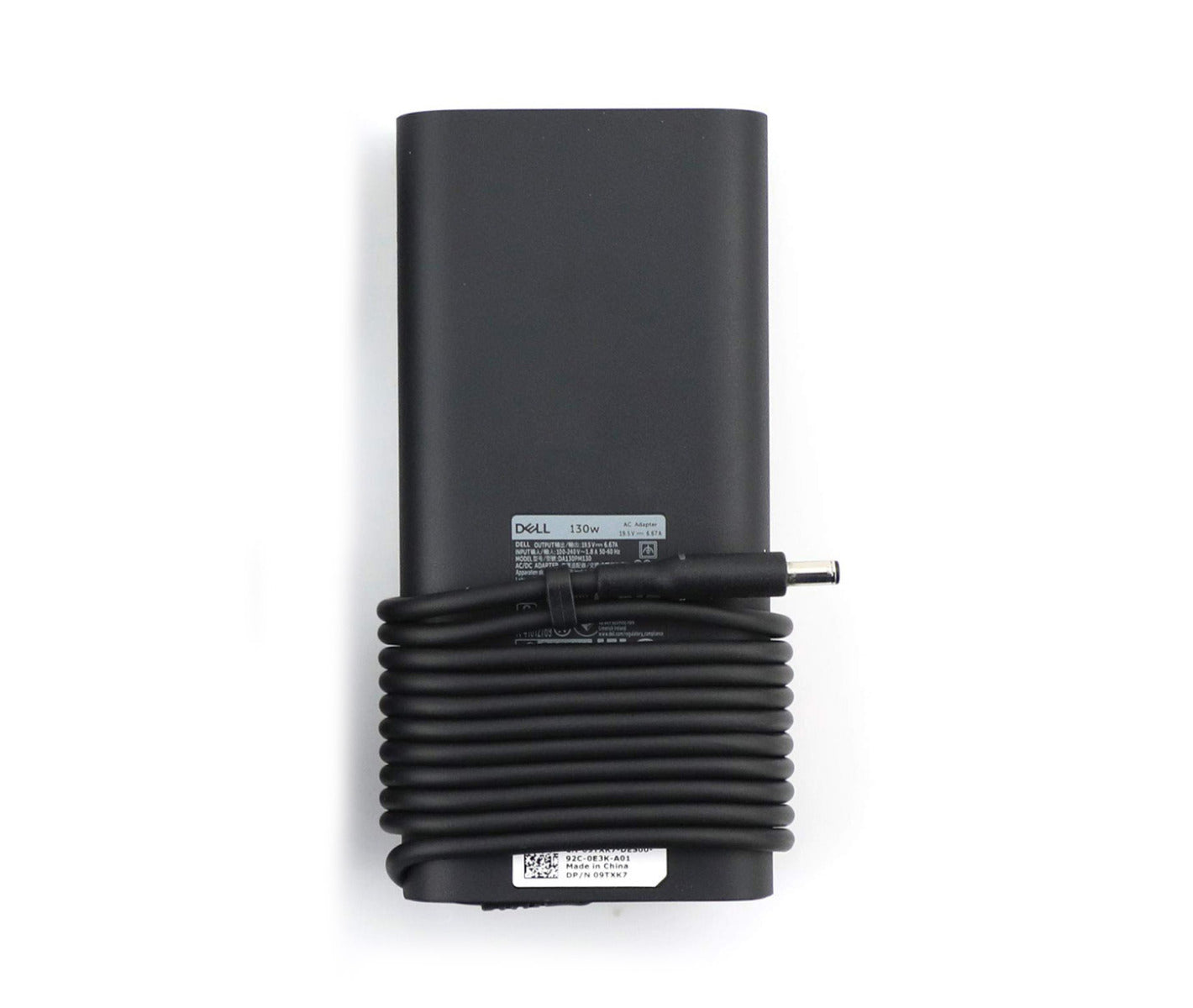 Dell 492-BBIP 130W Laptop Charger Curve Shape Power Adapter