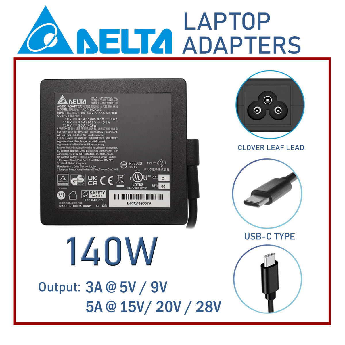 HP 3G1A8PA Laptop Adapter