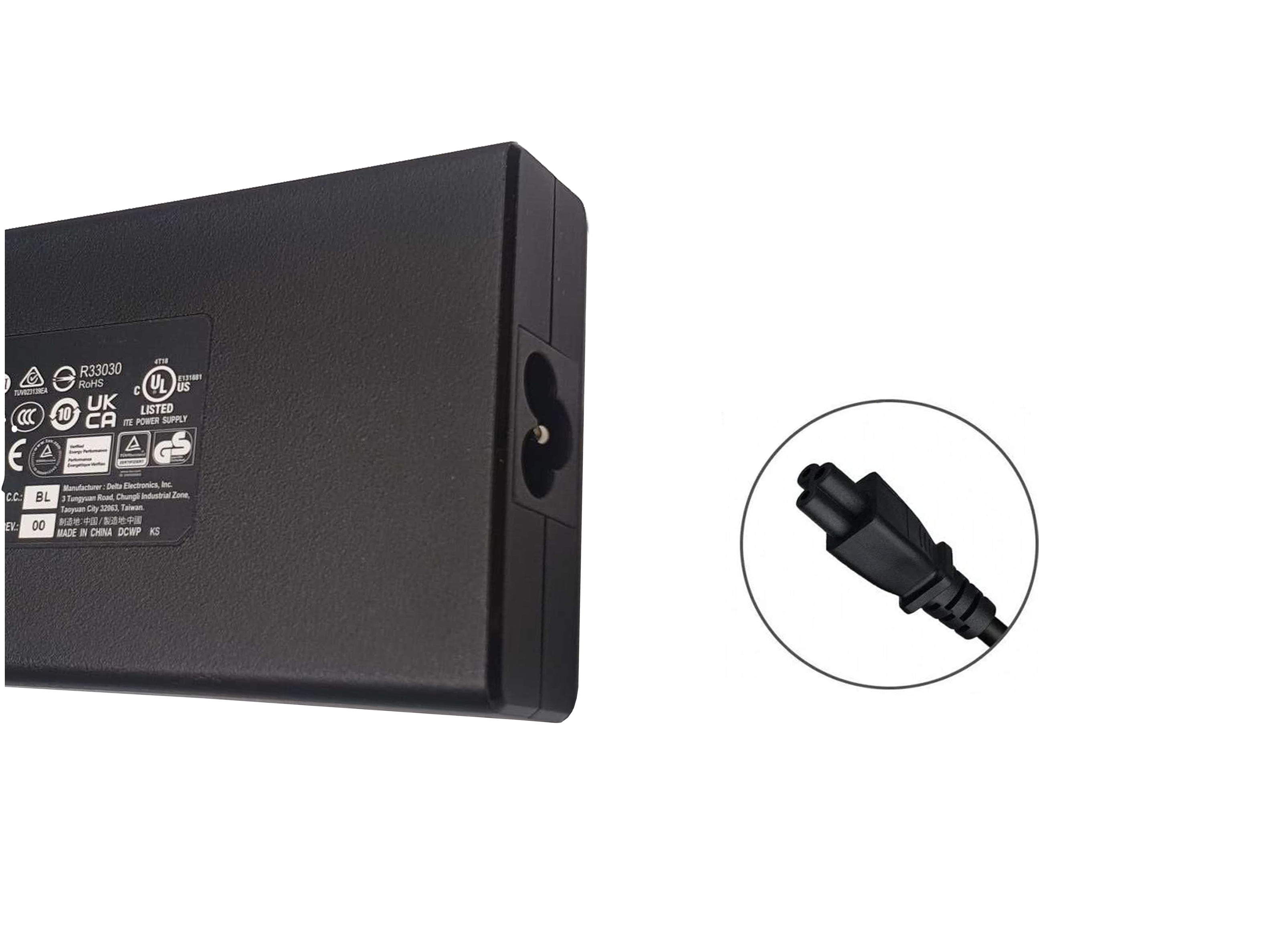 Delta 180W 19.5V 9.23A Laptop Adapter Charger 5.5MM x 2.5MM Tip