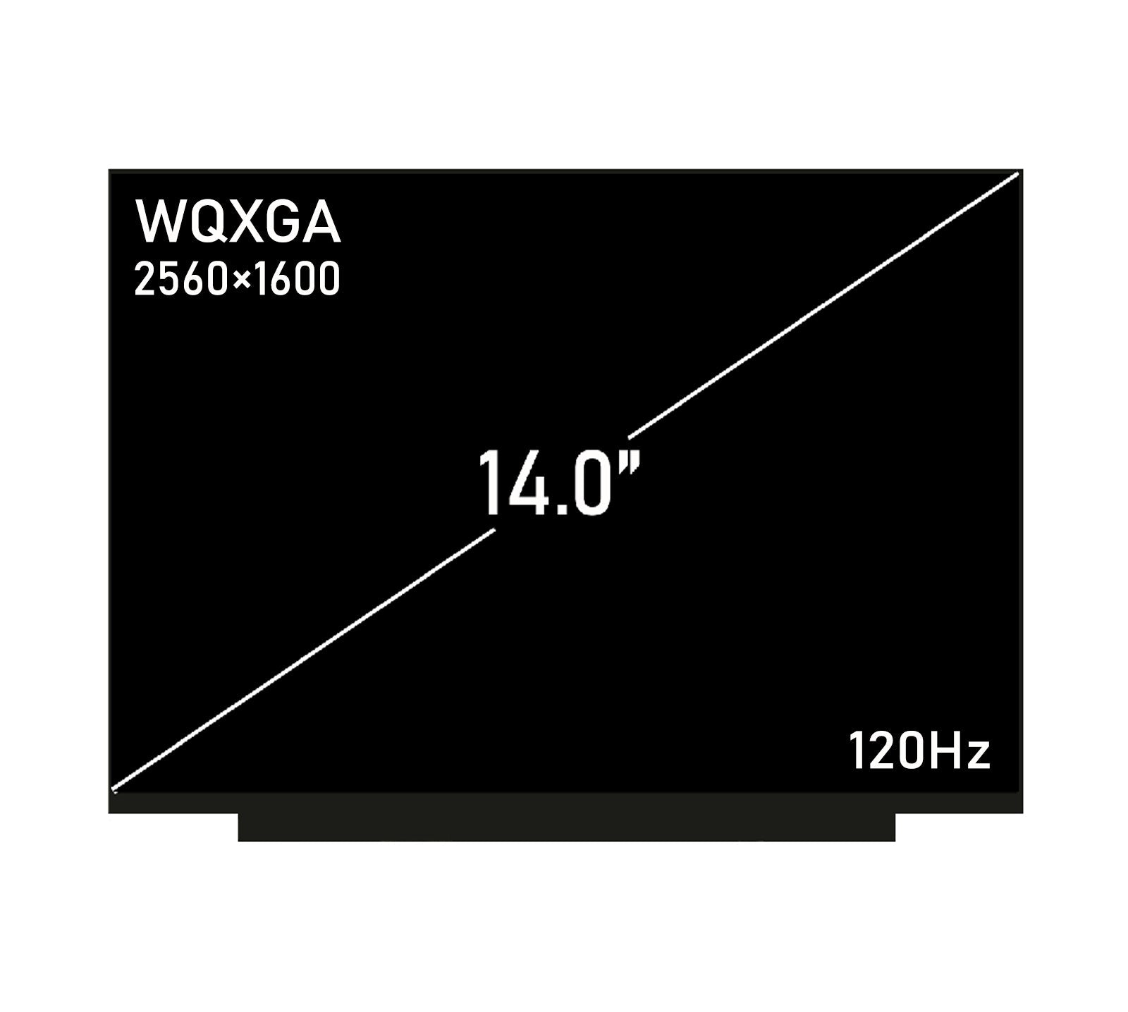 Innolux N140GLE-GL1 14.0 inch laptop panel connector view